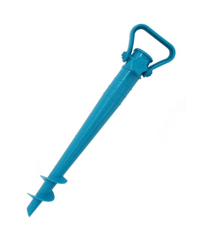 Tradineur 41,5 cm Beach Umbrella Foot Plastic Thread Umbrella base Holder Easily Tying Umbrella s