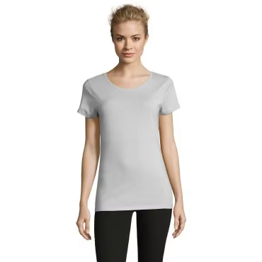 MARNAULA.MARTIN WOMEN short sleeve o neck t shirt WOMEN size = XS COLOR = cream Blue