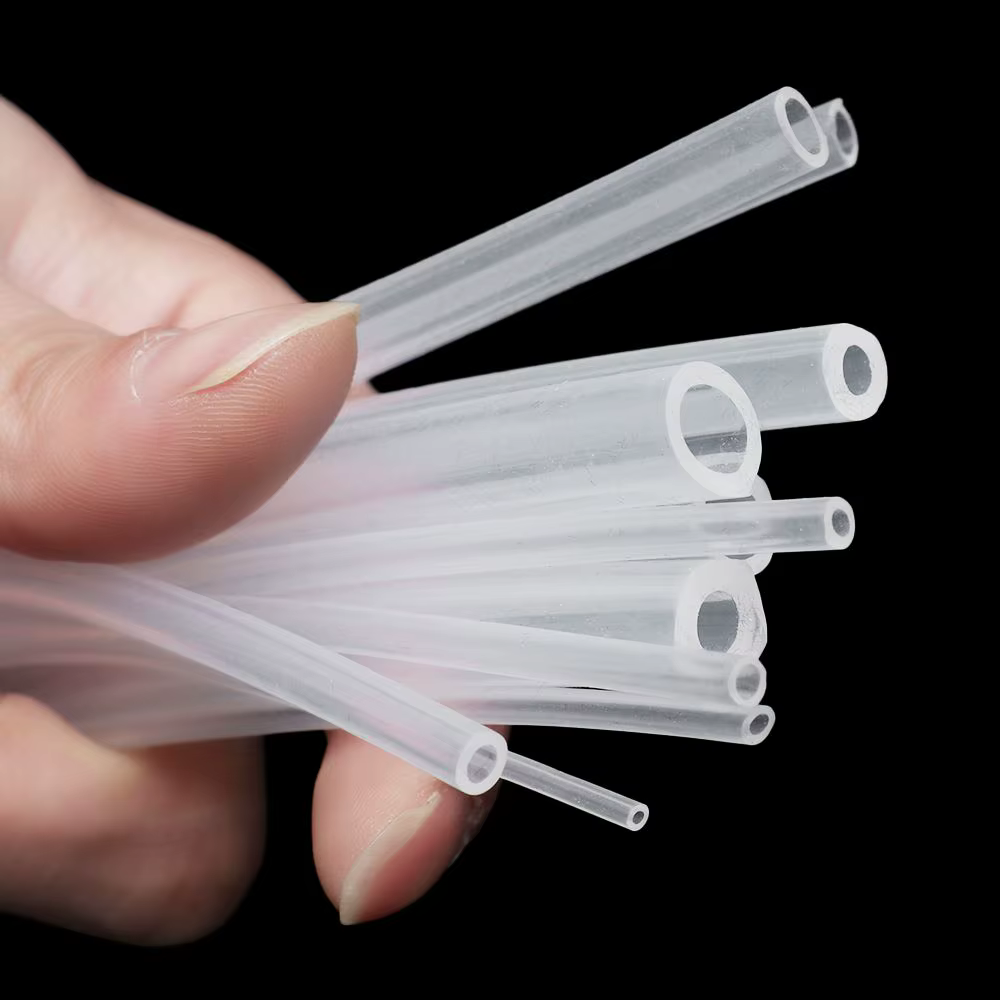 1M Translucent Silicone Tube Flexible Food Grade Clear Hose Pipe Soft Rubber Silicone Tube Milk Hose Home Functional Material