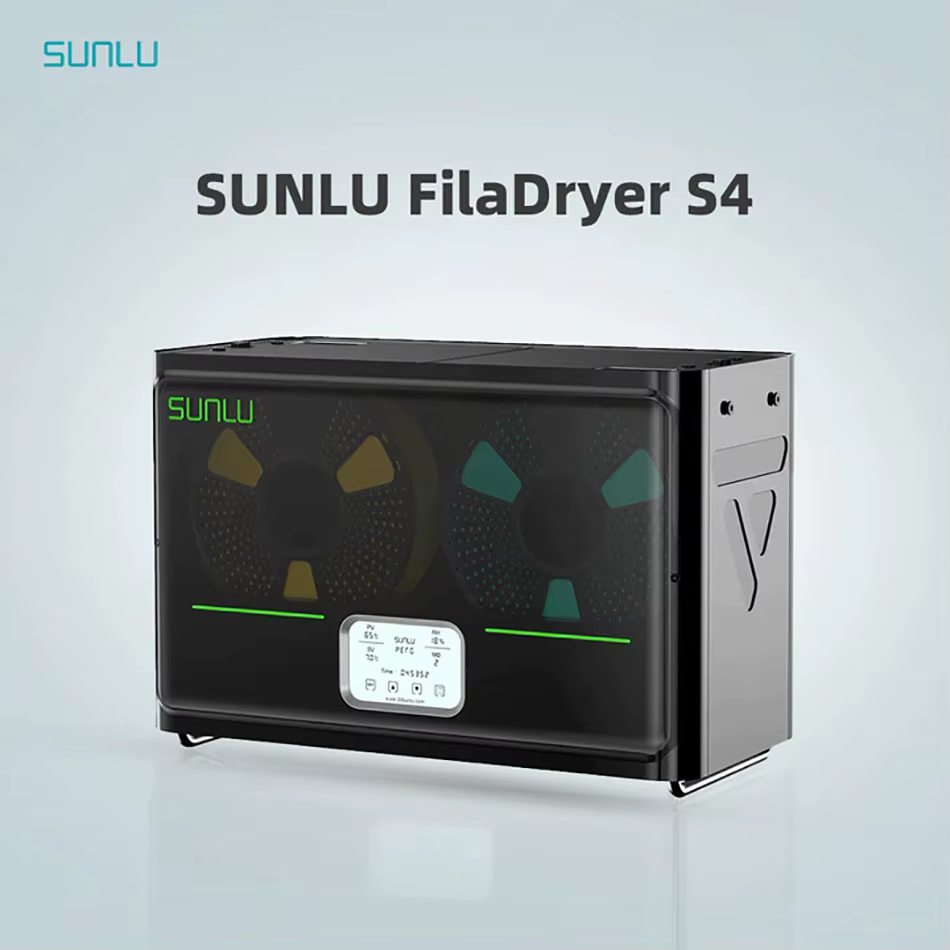 S4 Filament Dryer Box For 3D Printer Filament  2024 SUNLU FilaDryer Storage Dehydrator for PLA PETG ABS TPU Nylon PA