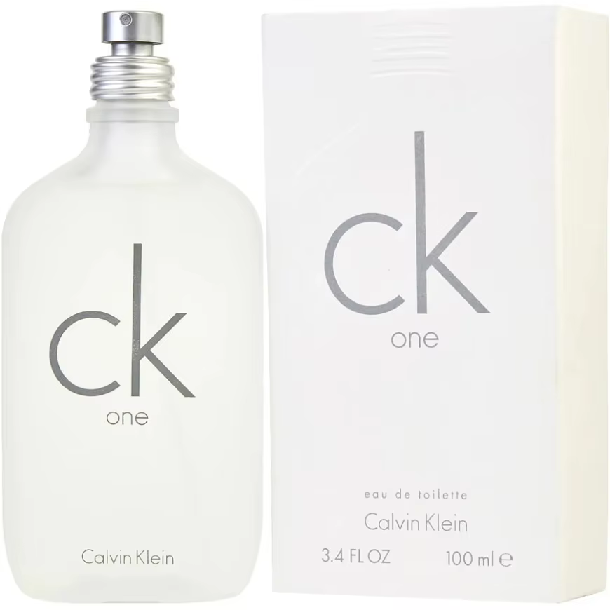 Calvin Klein CK ONE Unisex Eau de Toilette EDT Fresh Eau de Toilette Natural 100ml/200ml/300ml Fresh Long Lasting Scent Citrus