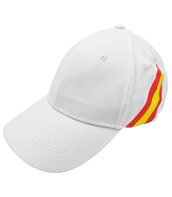 Tradineur Cap with Spain Flag, Back Fit with Metal Buckle, 100% Cotton, Sport, golf, Adult unisex,