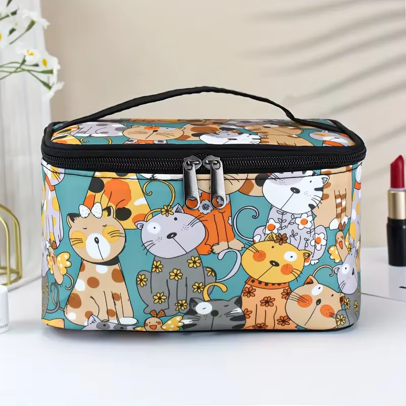 Canvas Lunch Bags Children Portable Functional Canvas Stripe Insulated Thermal Food Picnic Kids CoolerWaterproof  Bag Tote