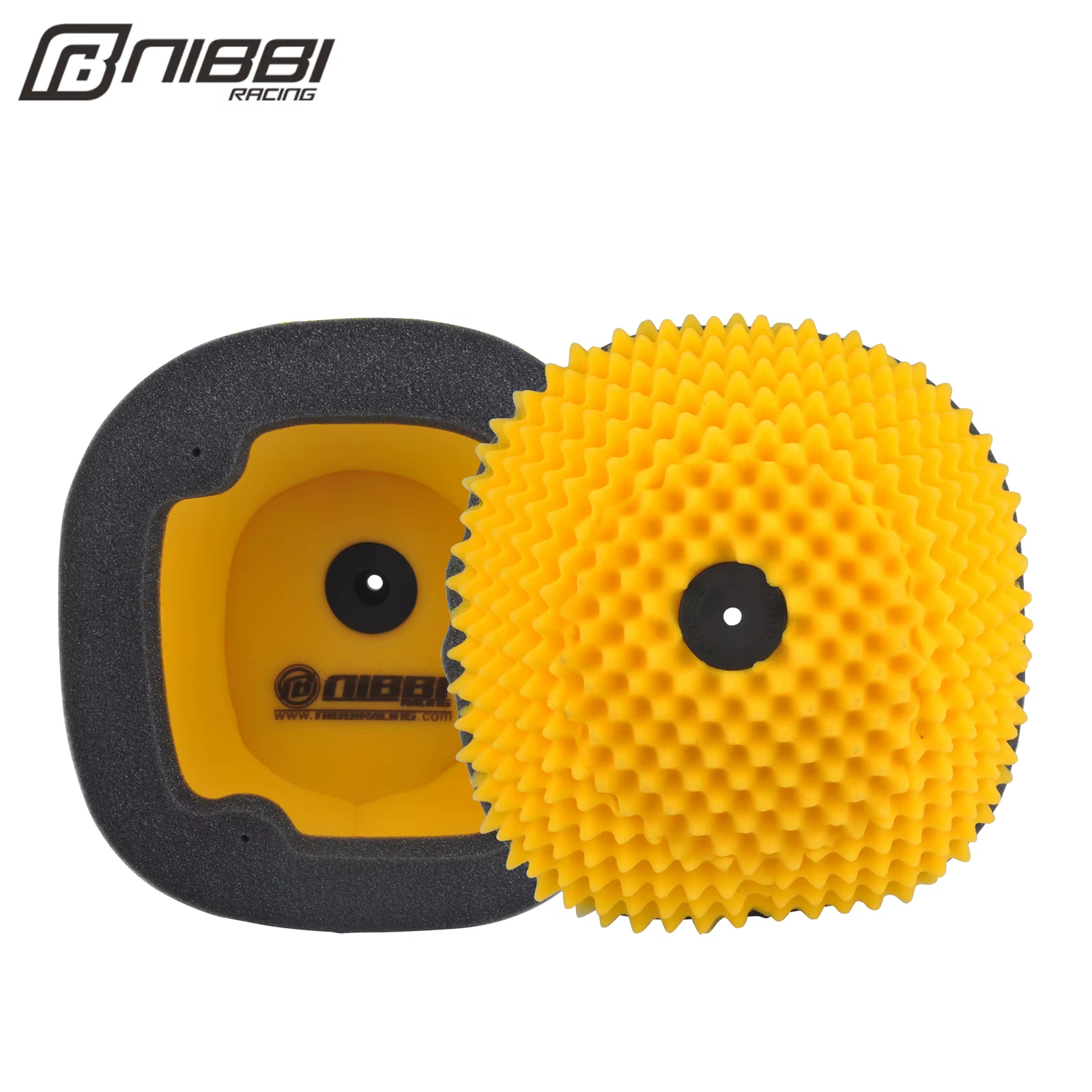 NIBBI Motorcycle Air Filter Cafe Racer Sportster Foam Sponge Dirt Bike Filter