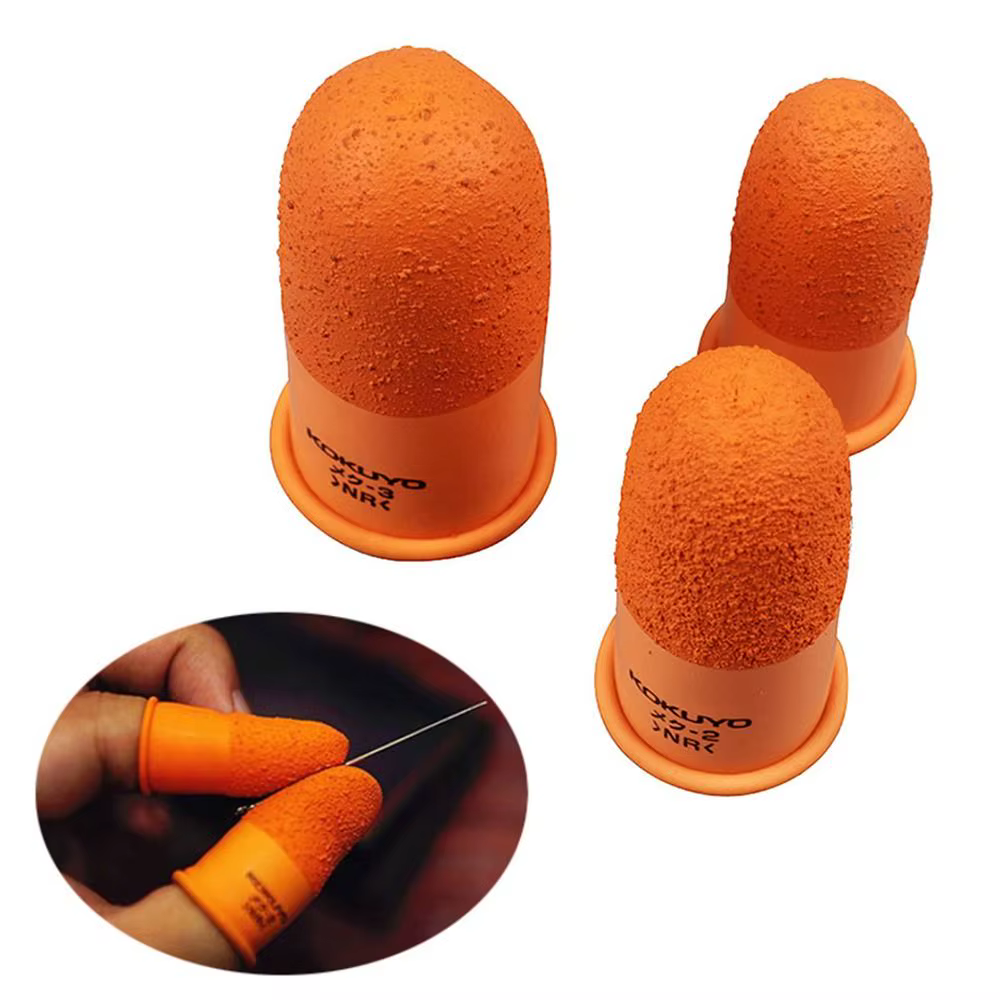 Tool Orange Non-slip Finger Cover Handmade Tool Counting Finger Cots Protector Multi-purpose Fingertips Protector Gloves Work