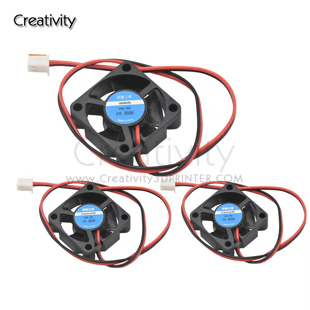 3010 Fan 12V/24V Radiator 2Pin Brushless DC Cooler Small Cooling Fan 30*30*10mm For 3D Printer Accessories