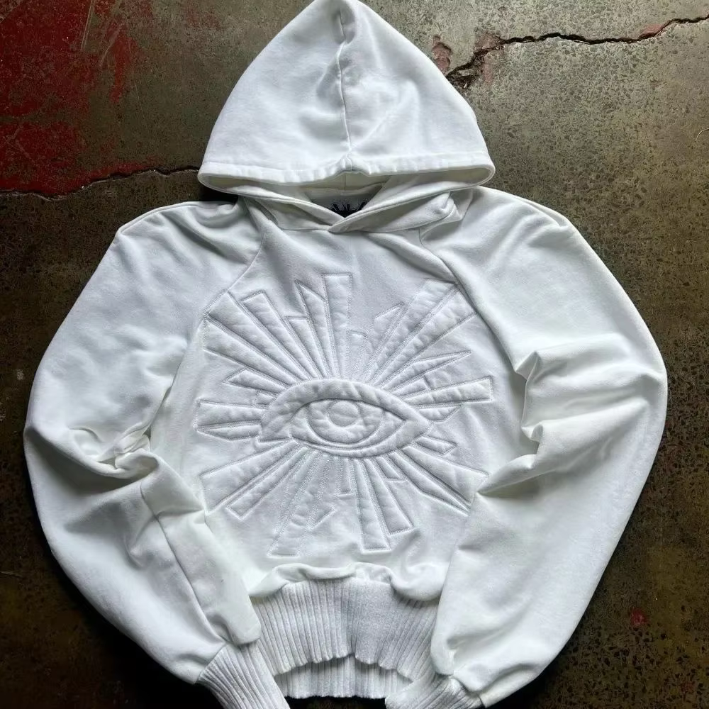 Harajuku Hip Hop Oversized Embroidered Pattern Hoodies women Goth Punk New Sweatshirt Y2k Tops Men and Women Hoodies Streetwear