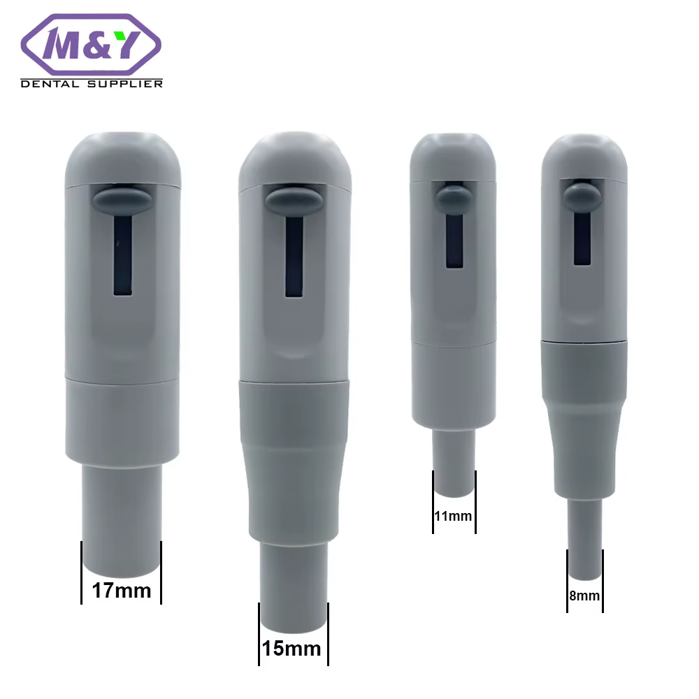 Dental Saliva Ejector Weak Suction Adaptor Valves with Silicone Head teeth whitening nose
