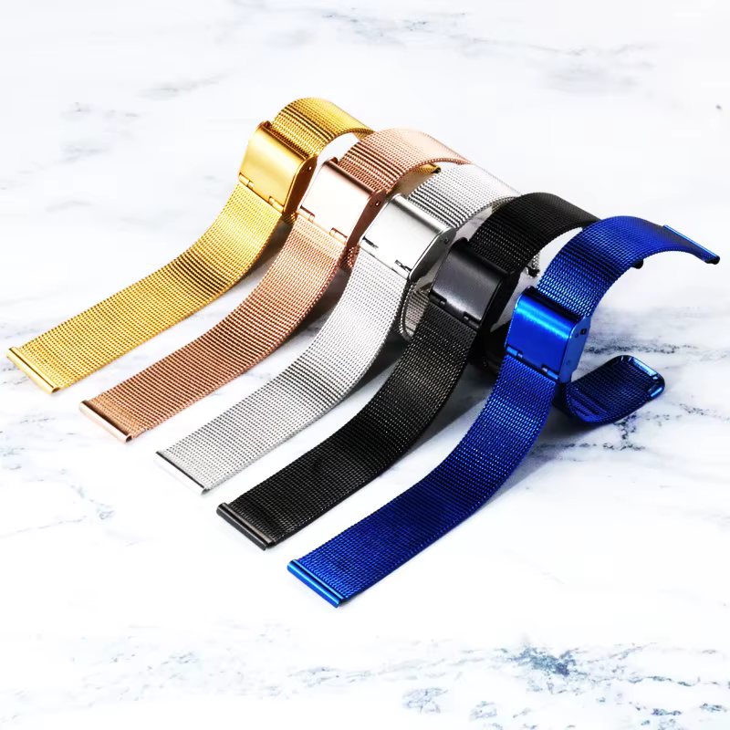*304 steel *  Watch band 8mm 10mm 12mm 14mm 16mm 18mm 20mm 22mm 24mm  13mm 15mm 17mm 19mm 21mm Universal Milanese Accessory