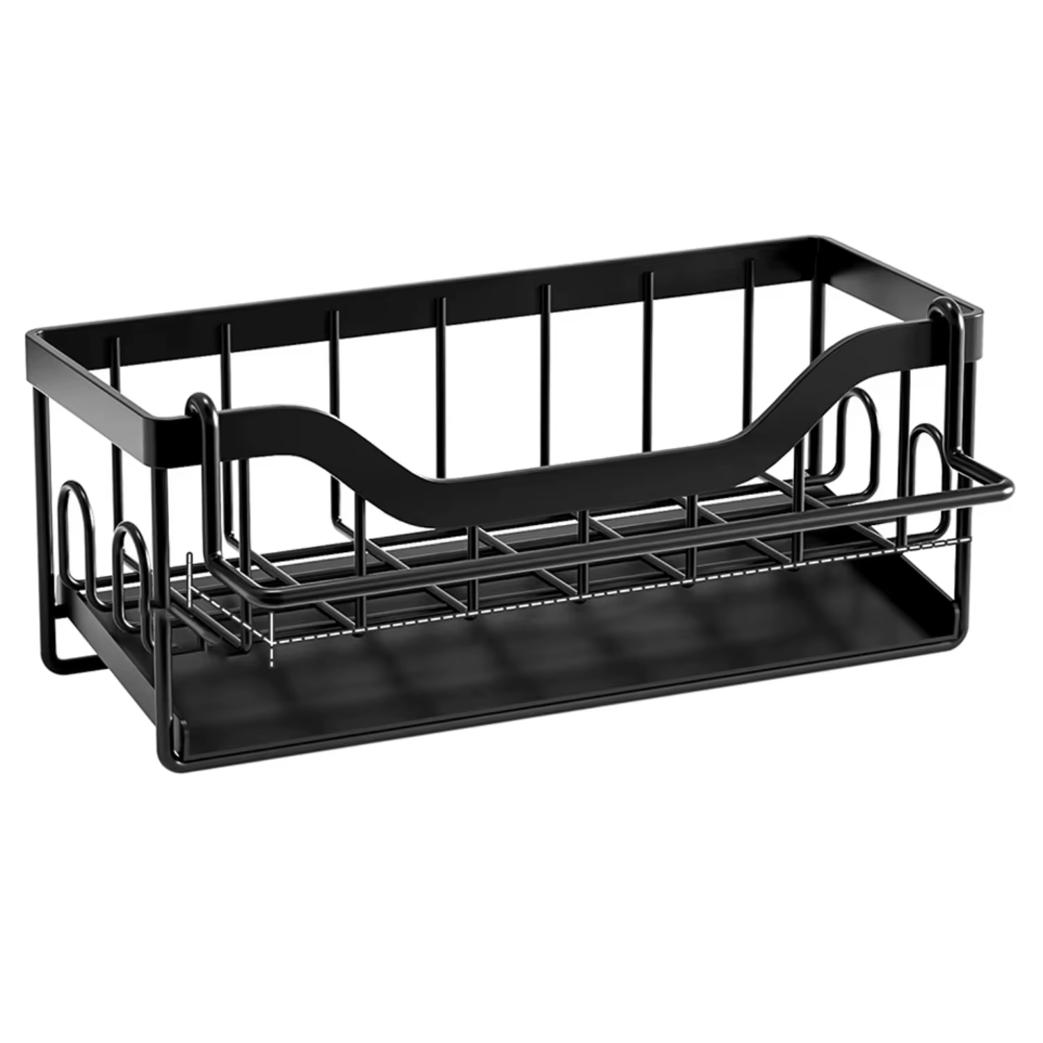 Adhesive Kitchen Sink Sponge Crack, Easy Installation, Sink Trtray Dinkerplate Rack, Plates Cup Bowl Dinkerware