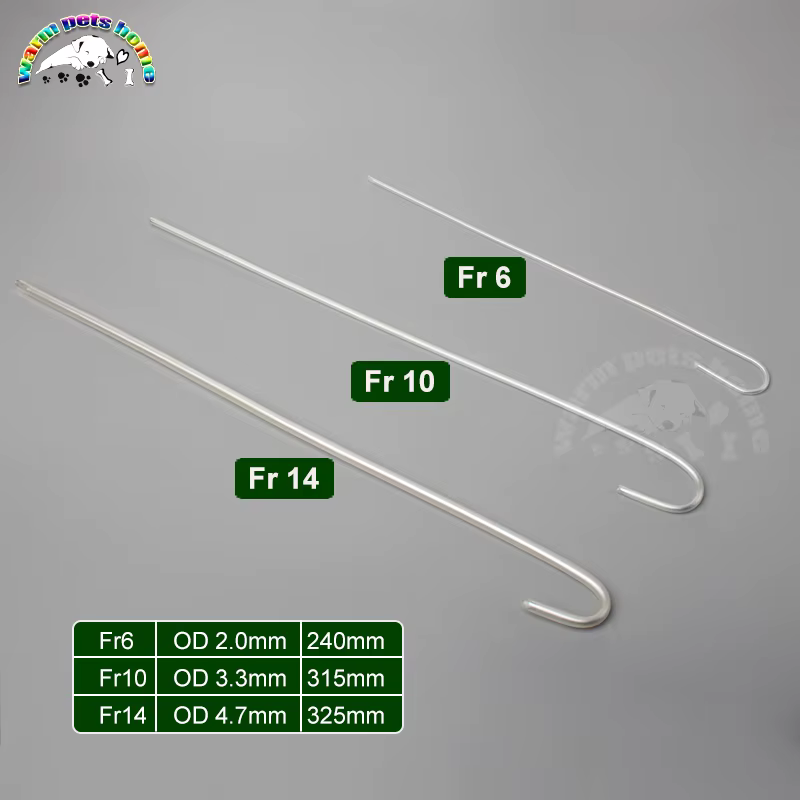 10pcs Dispossable Sterile Endotracheal Intubation Stylet Fr6 Fr10 Fr14 Tracheal Intubation Guide Wire