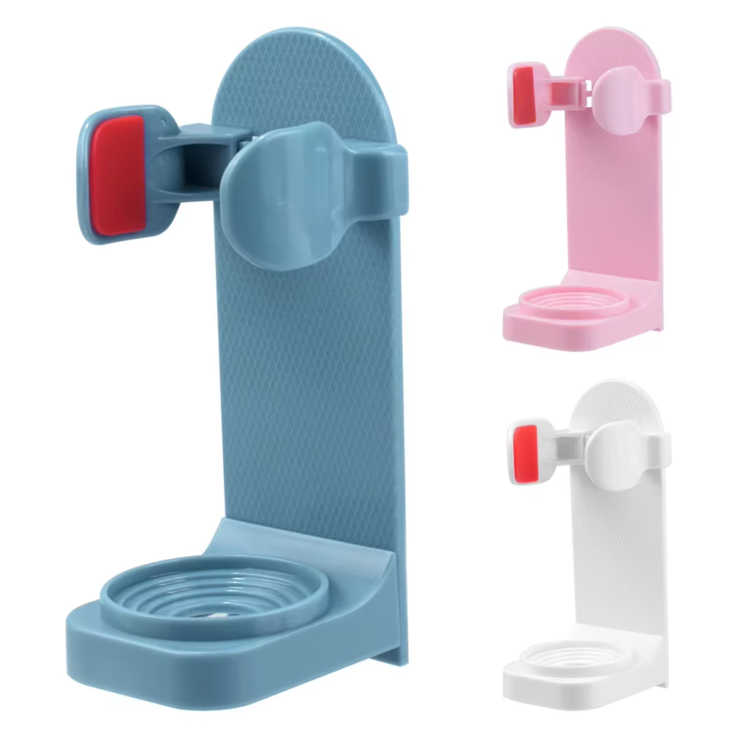 Wall-mounted Electric Toothbrush Rack Stand, Bathroom Space-saving, Traceless Toothbrush Toothbrush Toothbox Stand, Adhesive Rack Accessories