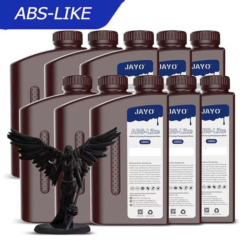 JAYO 3D Printer Resin ABS-LIKE 5KG/10KG 405nm Liquid Rapid UV Curing For LCD Photopolymer Resin 3D Printing Material