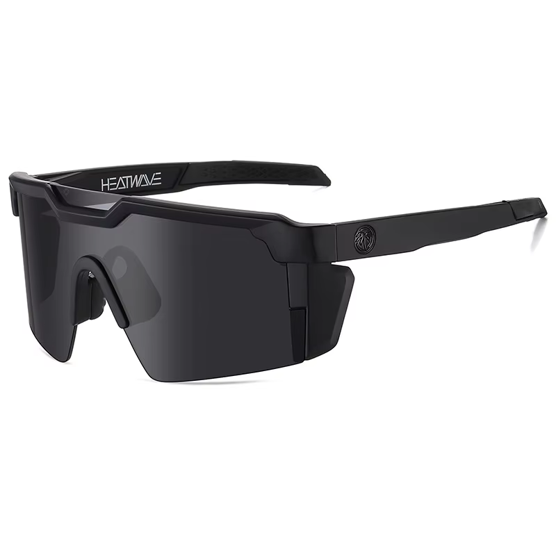 fashionglass Heat wave cross-border best-selling cycling pilot goggles high-quality genuine film ,outdoor sports sunglasses HW05