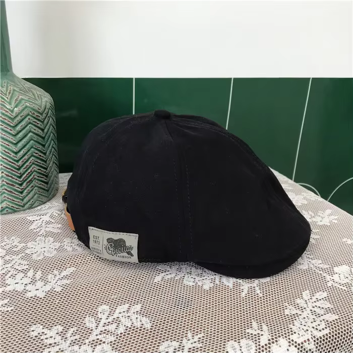 Cotton Peaky Blinders Caps For Men Hats Berets British Western Style Ivy Cap Classic Winter Woman Vintage Linen Beret