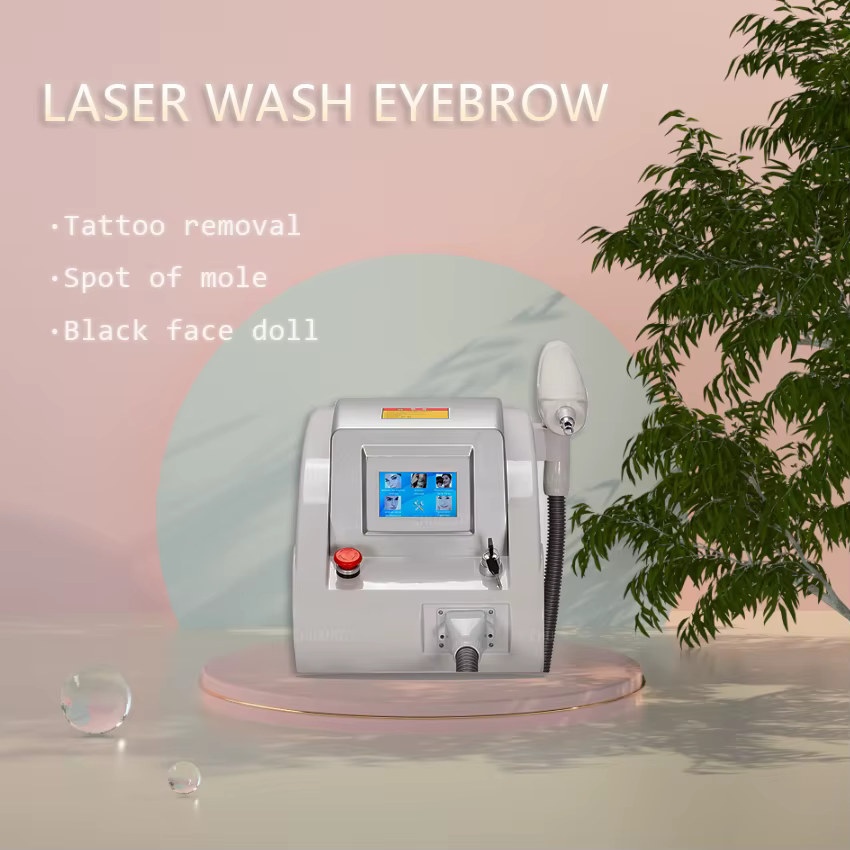 New Hot Sale Q Switched Nd Yag Laser Therapy Machine Tattoo Removal Machine Wrinkle Remover Peeling Carbon Beauty Salon Beauty