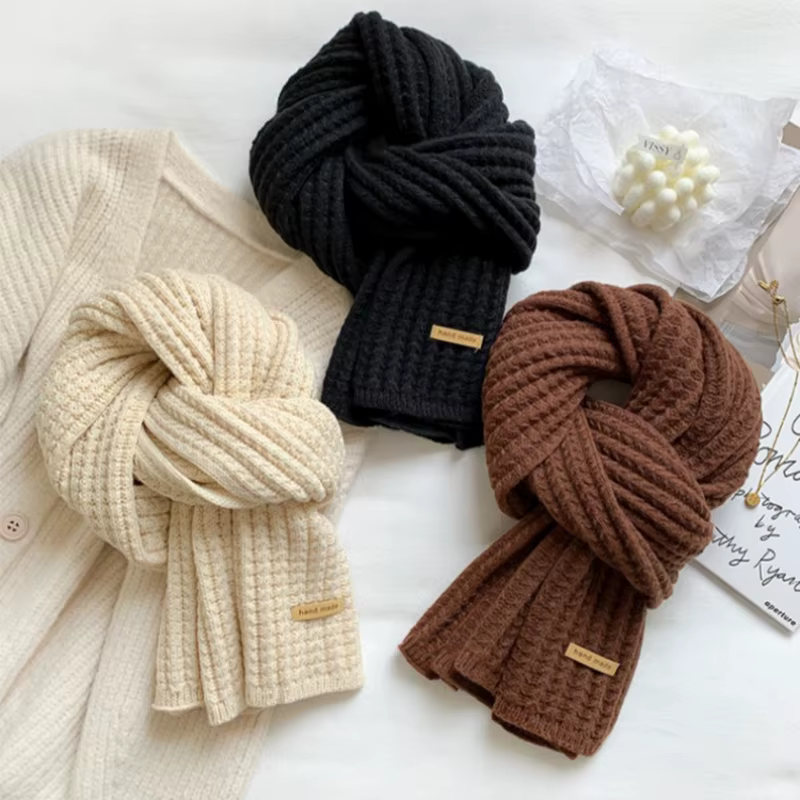 [CU] High-quality Kit-necked Winter-necked Warmer Male and female Petit Winter Mupler Christmas Gift Warm couple neck tori