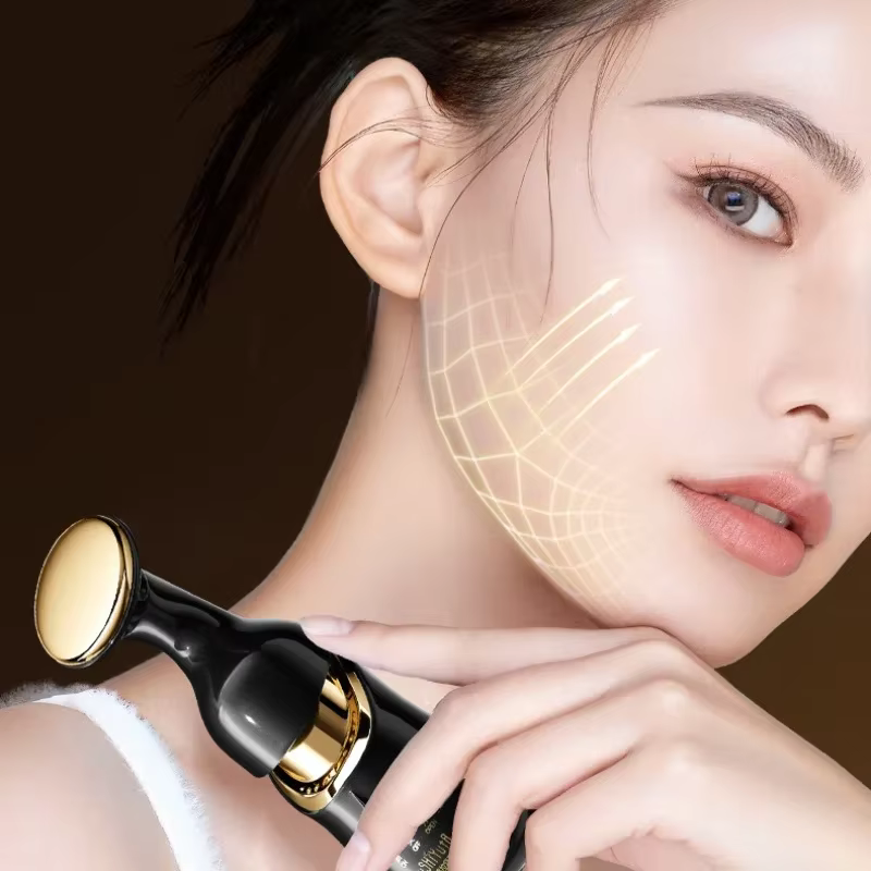 3 In 1 Face Massager Neck Facial Eye Massage Introducer Microcurrent Skin Rejuvenation Anti Aging Beauty Device Beauty Tool