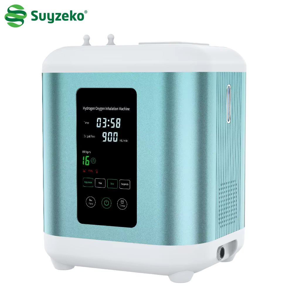 Suyzeko 900ML Oxygen&Hydrogen Gas Generator Device Molecular Hydrogen Inhalation Machine Purifier Ionizer H2 Inhaler Home Care