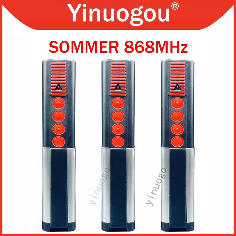 SOMMER 4020 TX03-868-4 4026 4031 Garage Door Remote Control 868MHz Handheld Transmitter For SOMMER APERTO 4025 4021 Gate Opener
