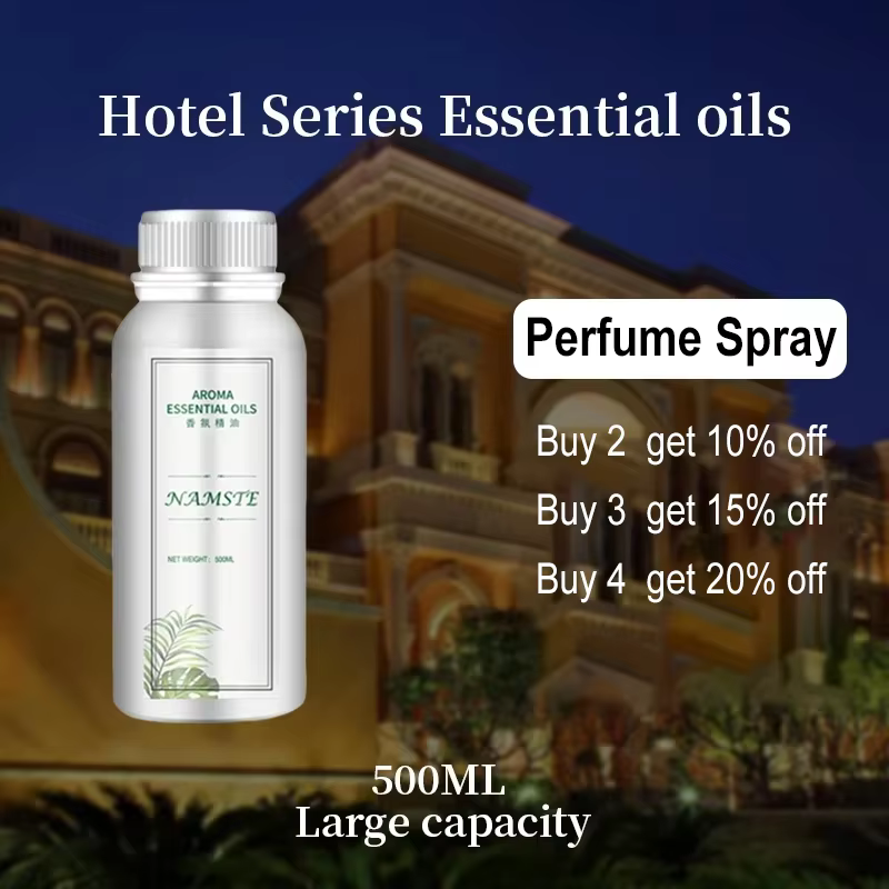 500ML Essential Oil Air Freshener Manufacture Aroma Hotel Series Fragrance Type Suitable for Aromatherapy Diffuser Air Purifier
