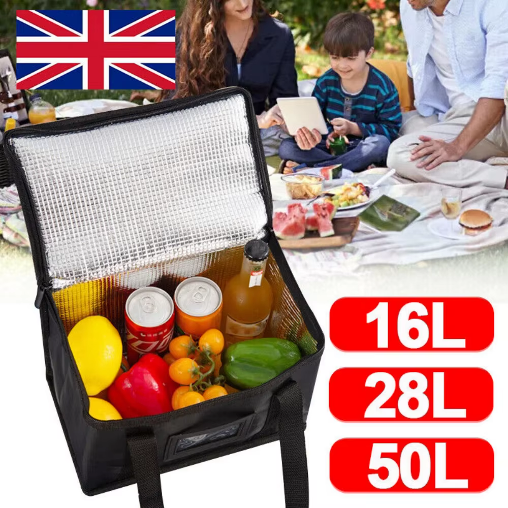 Food Delivery Insulated Bags Pizza Takeaway Thermal Warm/Cold Bag Ruck UK
