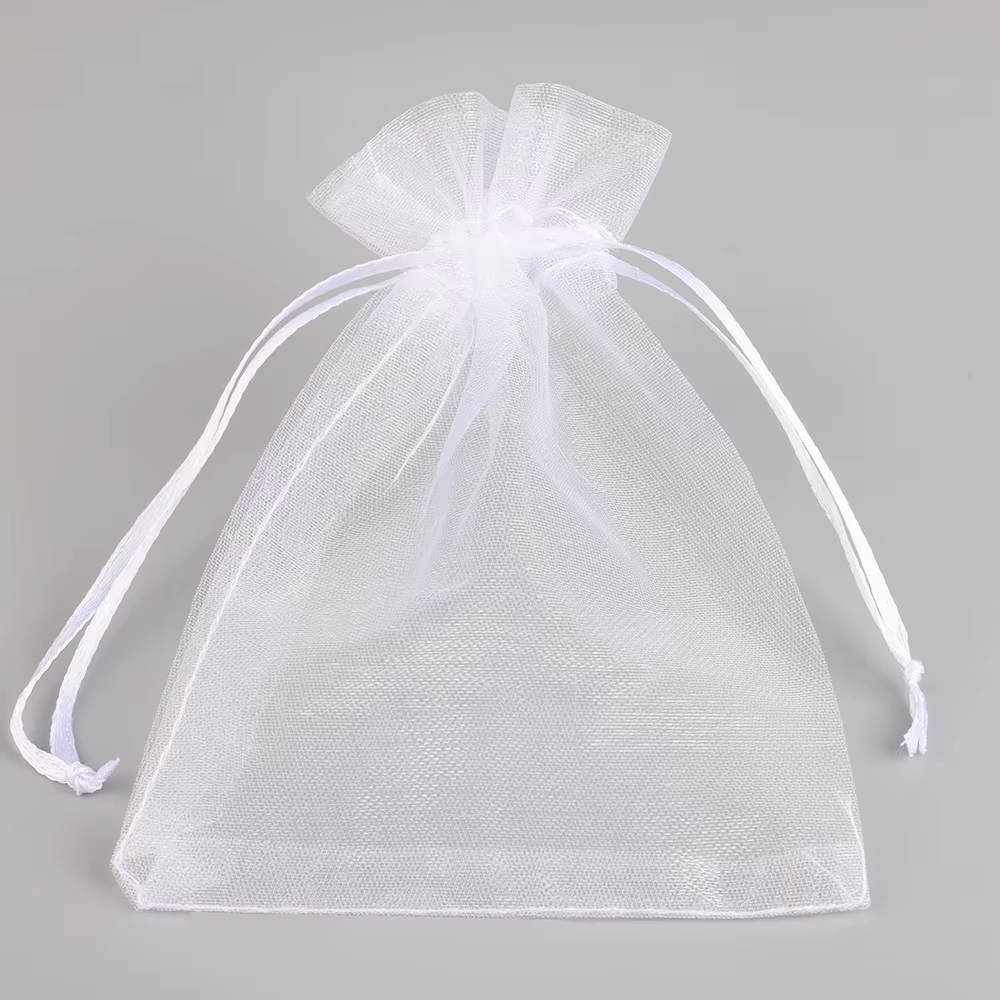 25pcs/lot 15x20 17x23 20x30 30x40 35x50cm Organza Bag For Jewelry 24 Colors Jewelry Packaging Bags For Wedding Party Gift Bags