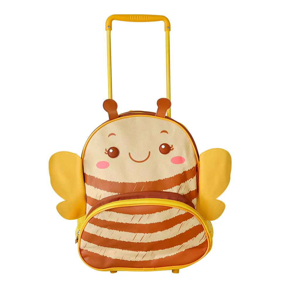Backpack with Children's Wheels-Bee