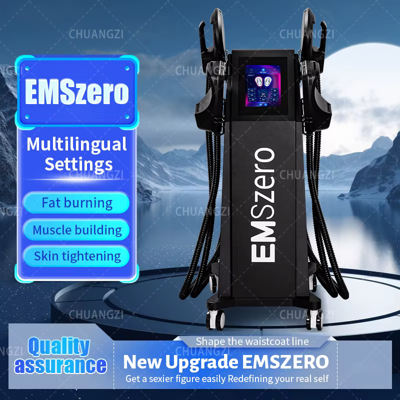 14 Tesla EMS Machine 6500W Muscle Stimulator Body Slimming Emszero Technology Sculpting Salon RF NOVA abdomel