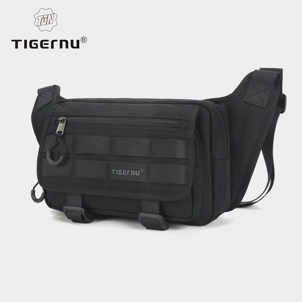 Lifetime Warranty Zipper Men Chest Bag Outdoor Messenger Bag Hunting Carry Pack Sling Bag Male Hiking Shoulder Bag Waist Bag Men