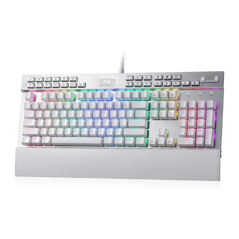 Redragon K550 RGB Gaming 104 Keys + 12 Macro G Keys Wired Mechanical & Wrist Rest Keyboard