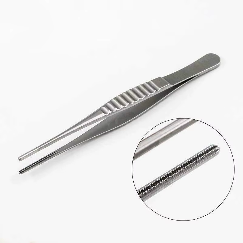 Debakey Forceps Atraumatic Vascular Tissue Forceps Clamp Basic Surgical Instruments