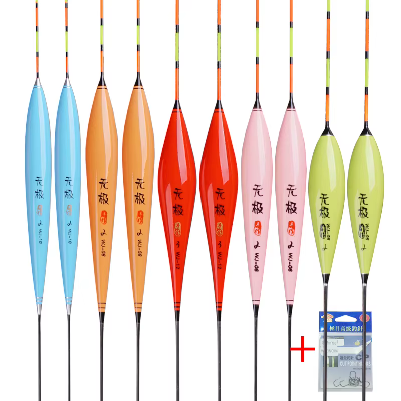 10pcs/lot Fishing Floats Size Random+1 Bag Fishing hooks Barguzinsky Fir float Flotador Pesca Stoppers Bobbers Fishing Tackle