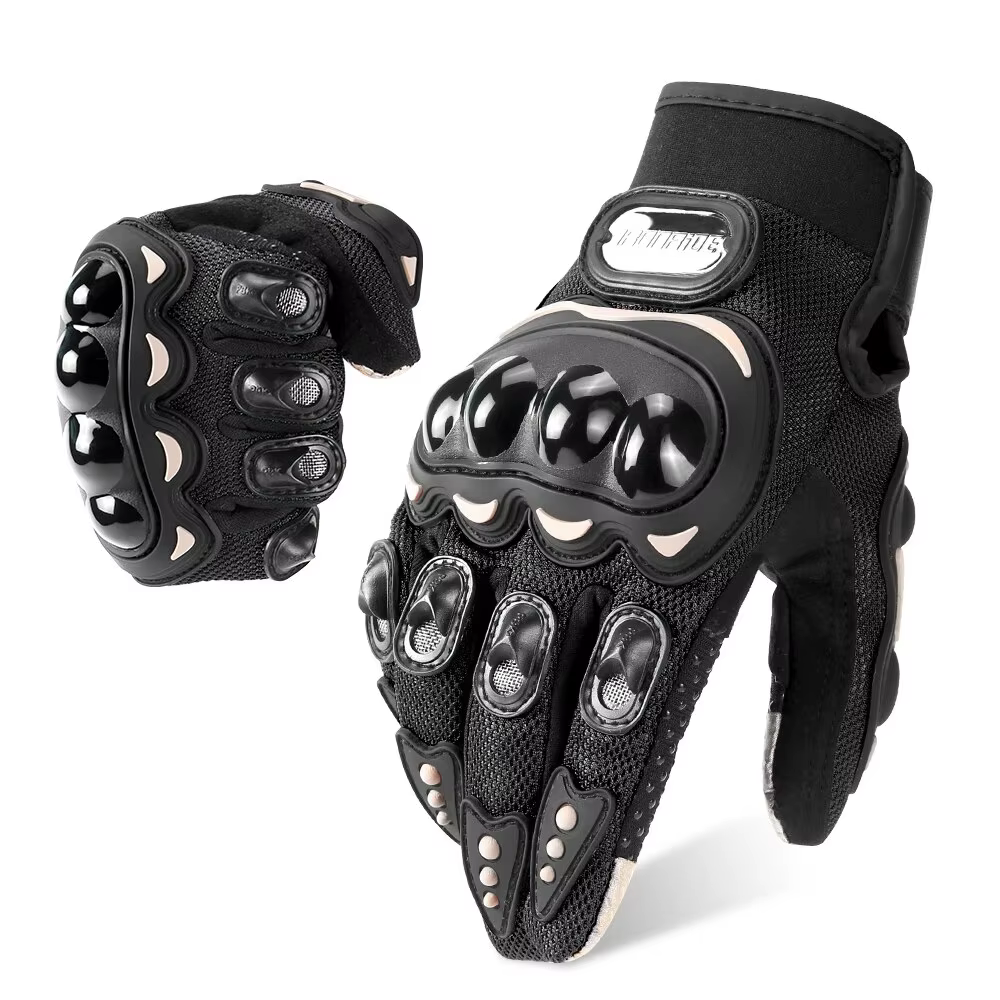 Motorcycle Gloves Men Breathable Motorcycle Full Finger Guantes Motocross Motorbike Breath Mesh Touch Screen Racing Glove