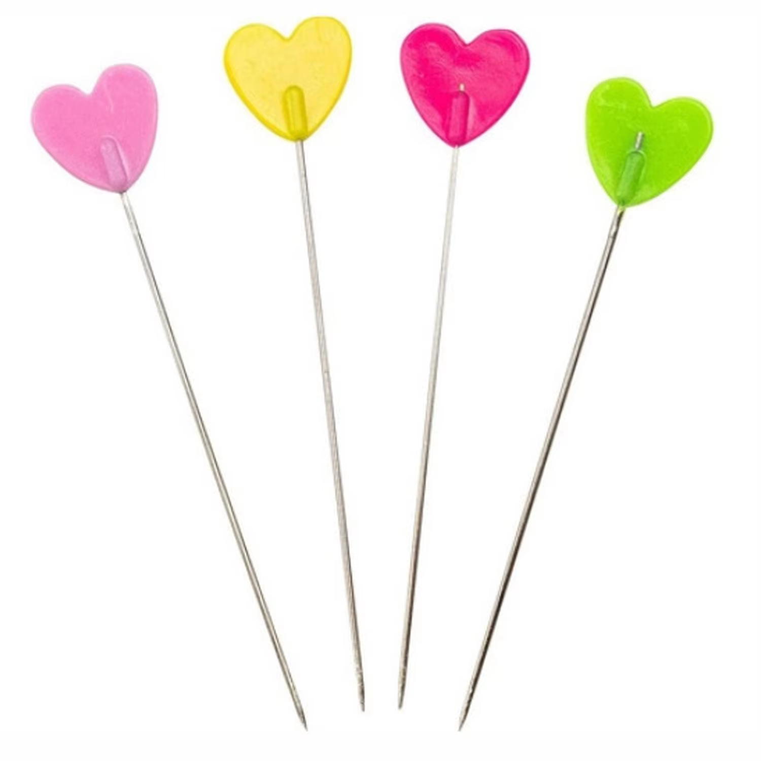 Heart Head Pin for Sewing, Mixed Color Sewing Needle, Sewing Accessories, Embroidery