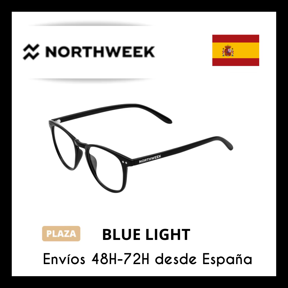 NORTHWEEK BLUE LIGHT. Protective glasses blue light lock. Glasses for men and women. Glasses protection digital devices, quality, different and current designs. Free from Spain