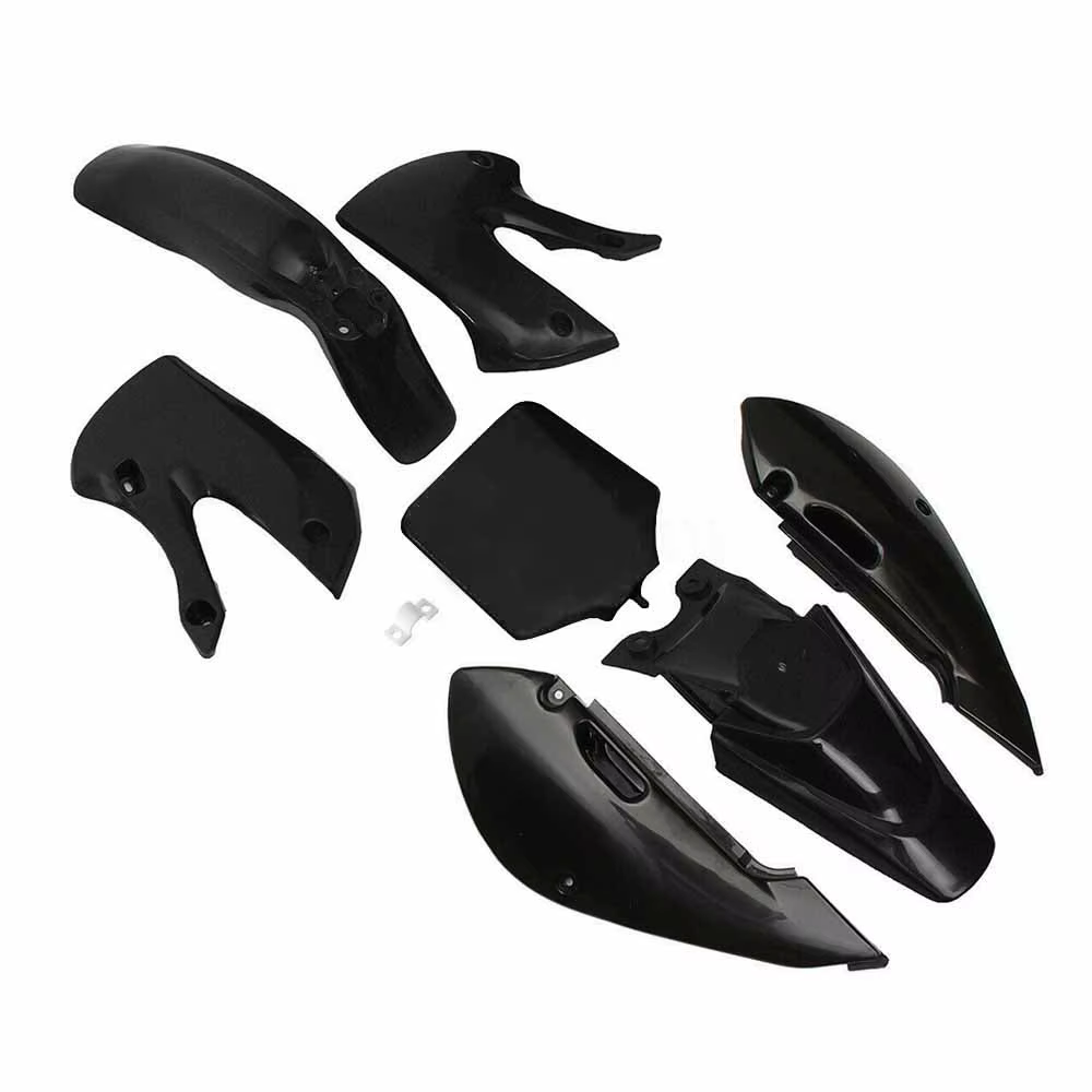 Motorcycle ABS Full Fairing Body Kits Mudguards Fenders for Kawasaki KLX 110 KX65 DRZ110 Dirt Pit Bike 2002-2013