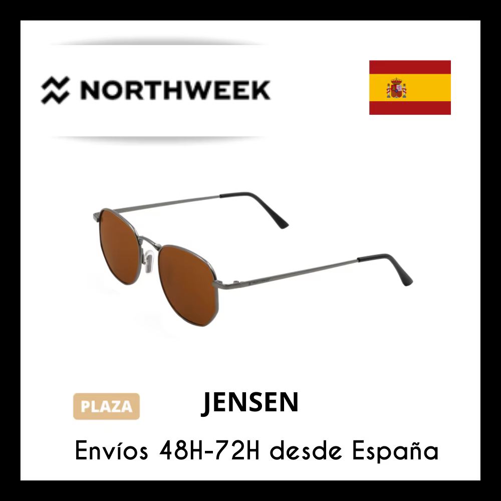 NORTHWEEK JENSEN ARICA. Amber lens sunglasses. Men's and women's aviator sunglasses. Quality fashion sunglasses, different and current designs. Manufactured in Spain. Shipping from Spain