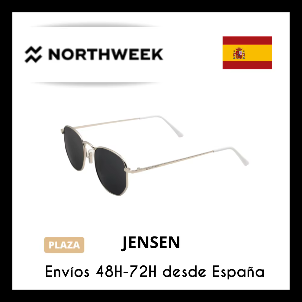 NORTHWEEK JENSEN MAVERIC. Sunglasses Black lens. Aviator sunglasses for men and women. Quality fashion sunglasses, different designs and current. Made in Spain. Free from Spain