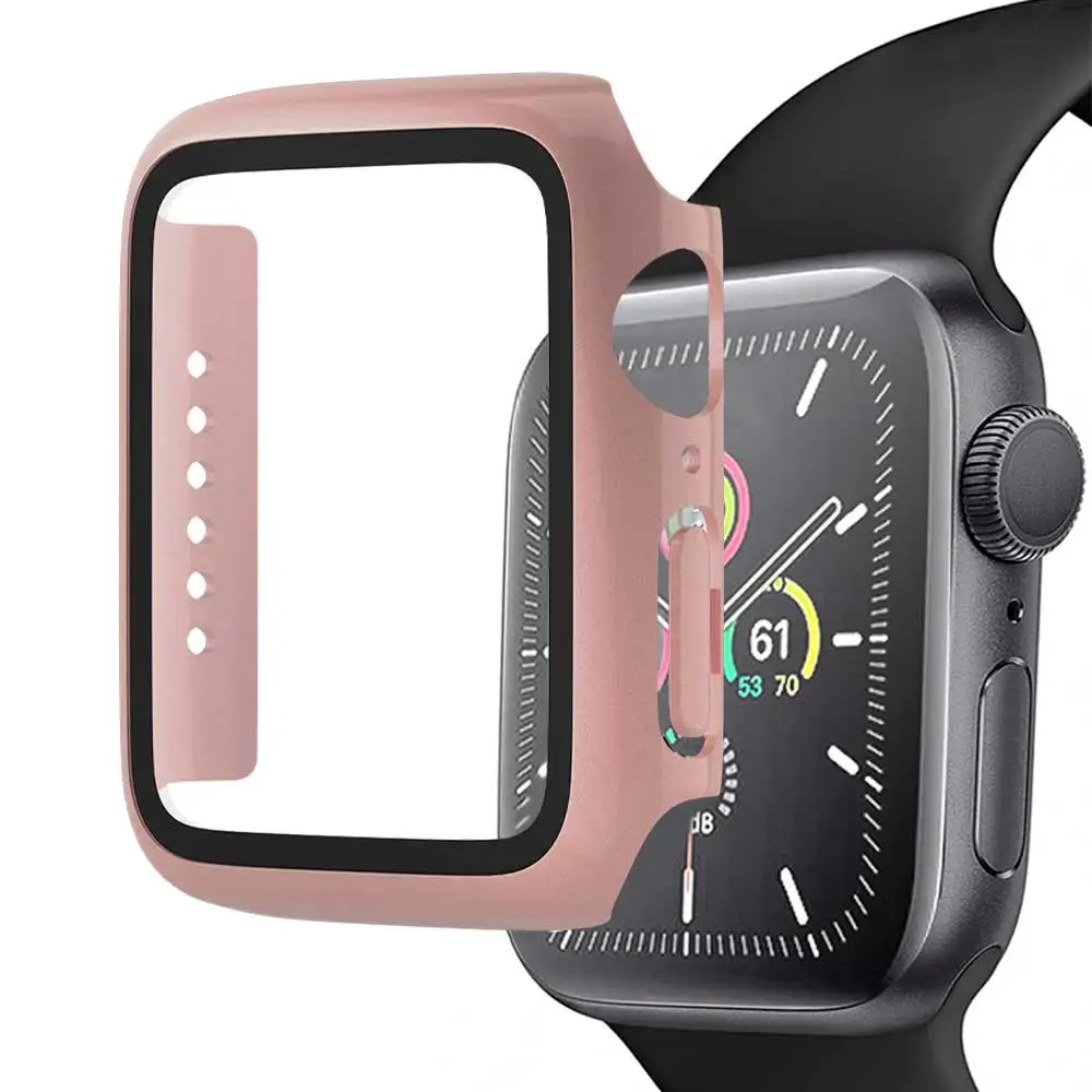 Transparent + Rose pink
