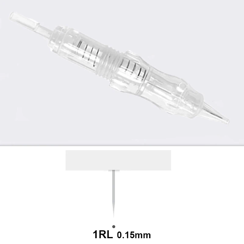 10/50/100pcs Screw Tattoo Permanent Makeup Needles For P300 black pearl machine Microblading Eyebrow lip Tattoo Supplies