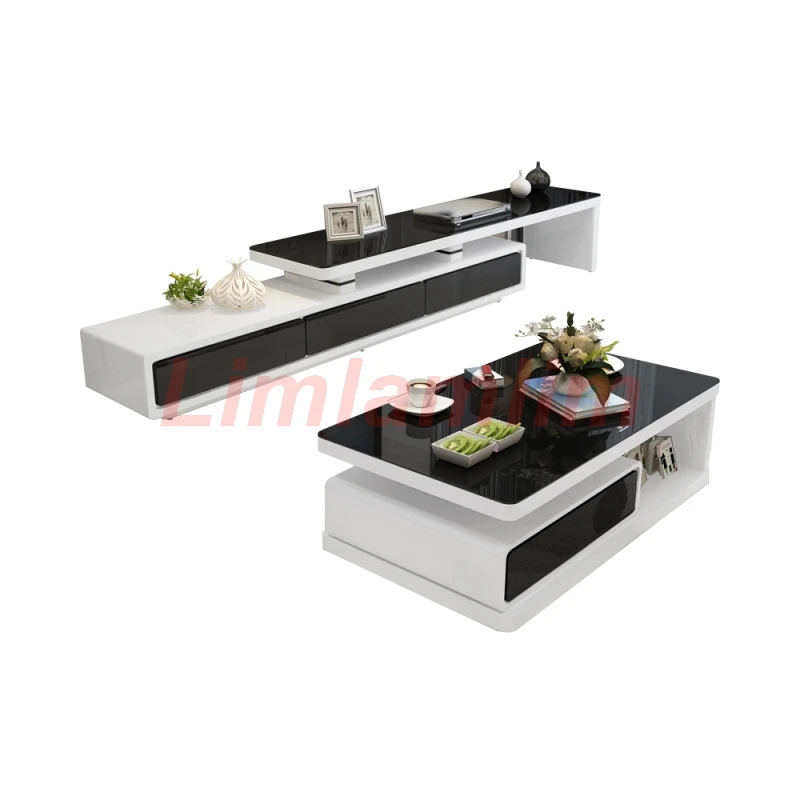 TV  and coffee table