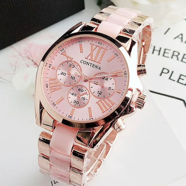 New Watch Womens Stainless Steel Ceramic Wristwatches Ladies Quartz Watches Top Brand Luxury Women's Dress Watches Woman Waches