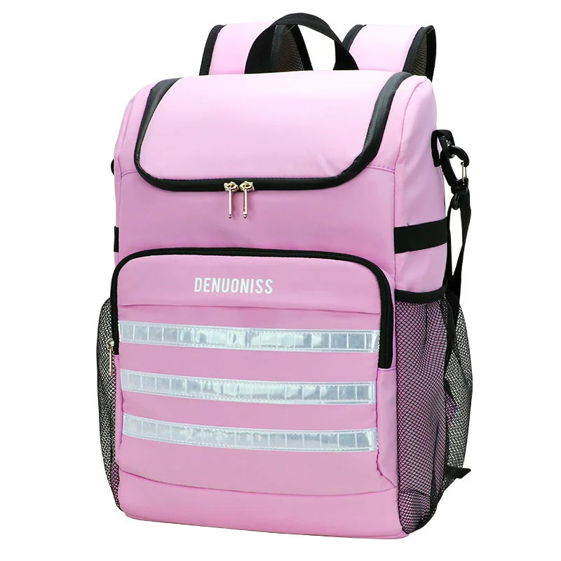 DENUONISS Women Cooler Bag Backpack Picnic Thermal Food Delivery Ice Thermo Lunch Camping Refrigerator Insulated Pack Supplies