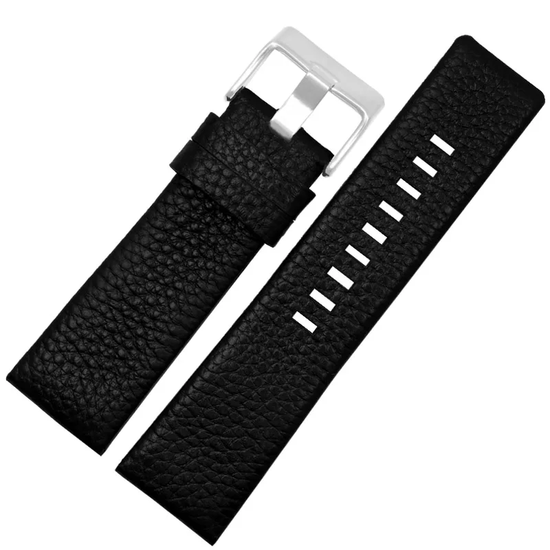 Black silver buckle