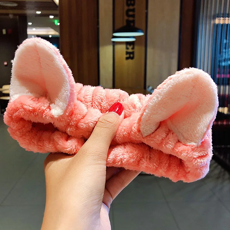 dark pink cat ears