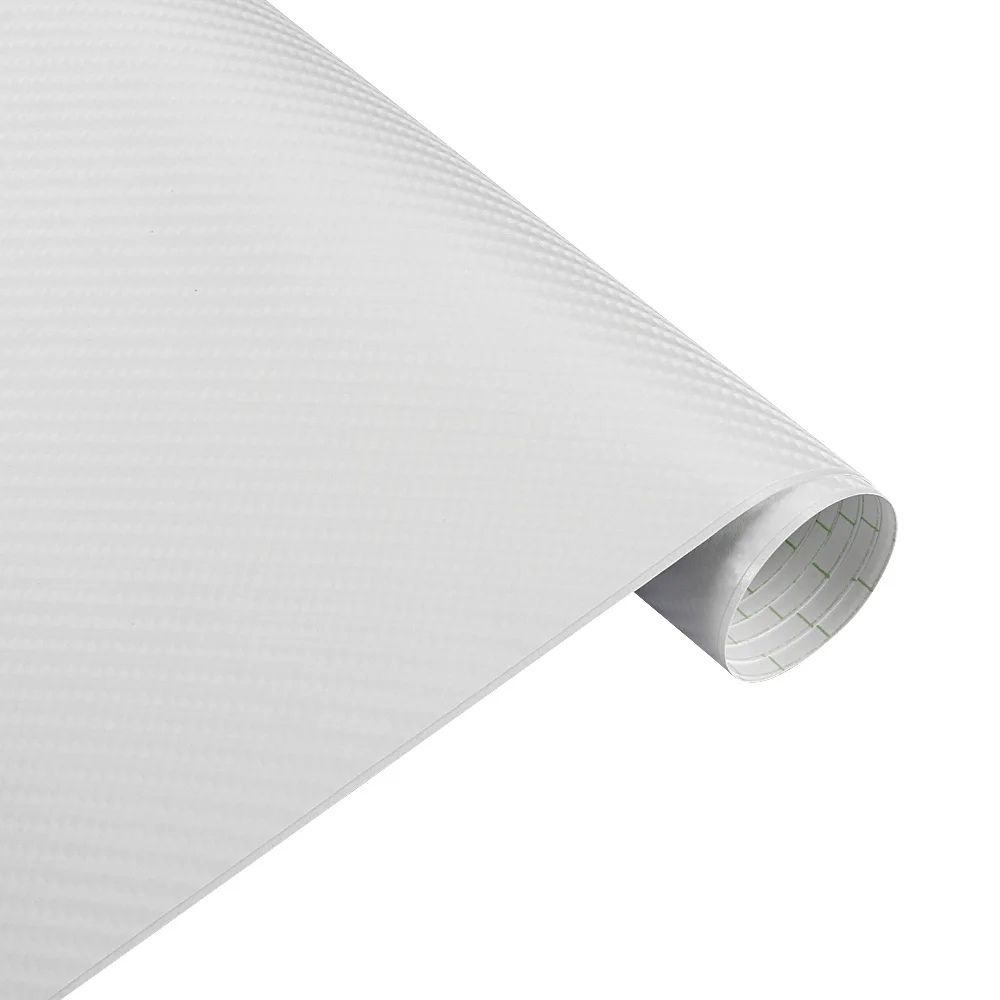152X10cm 4D Carbon Fiber Vinyl Film 3M Car Stickers Waterproof DIY Motorcycle Car Styling Accessories Wrap With Air free bubbles