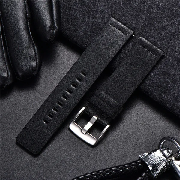 (Silver buckle)Black