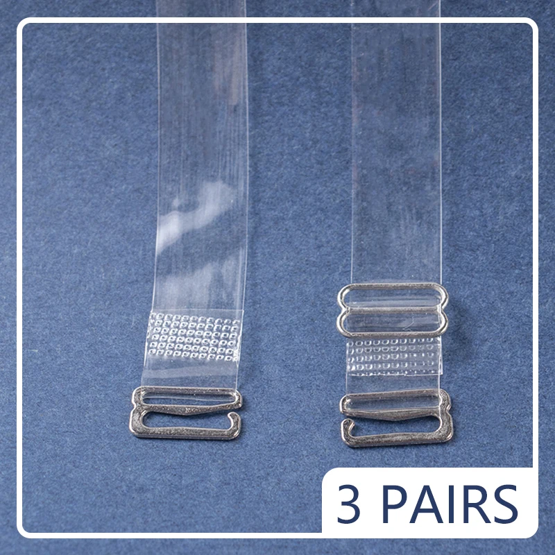 3 pairs Transparent