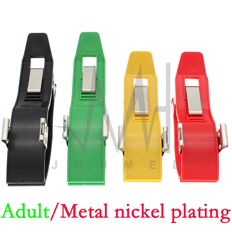 4pcs/Set ECG EKG Limb Clip Electrode for Adult or Children Pediatric Apply to BCI Bionet Biolight  Contec Datex Edans Monitor